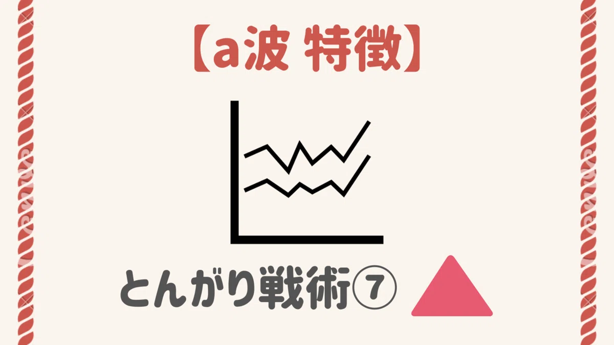 エリオット波動 a波の定義・特徴