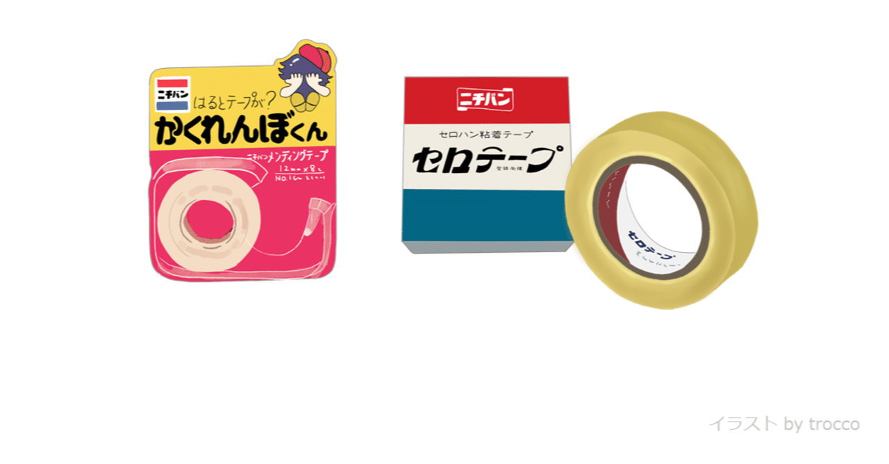 昭和なファンシーセロテープ トロッコ Note
