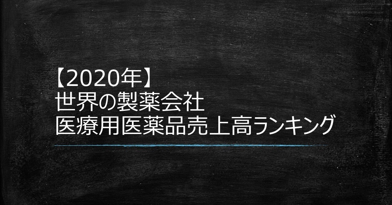 製薬会社売上高ランキング Zun Note 製薬会社売上高ランキング Zun Note