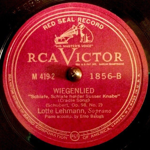 クレデンザ1926×78rpmの邂逅 #17～ロッテ・レーマン 生誕133年記念