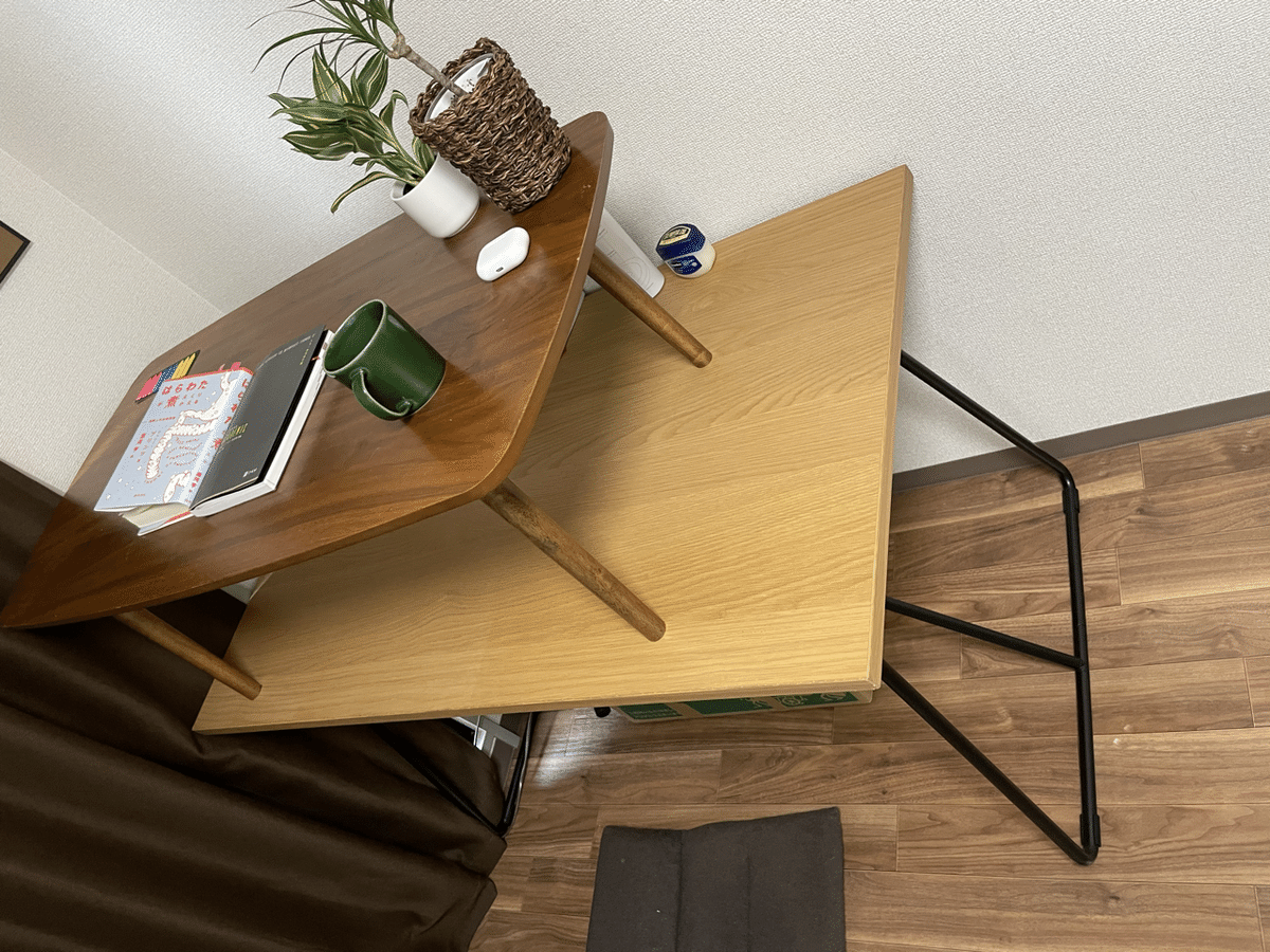 無印良品 折りたたみテーブル・幅120cm・オーク材 幅120×奥行70×高さ
