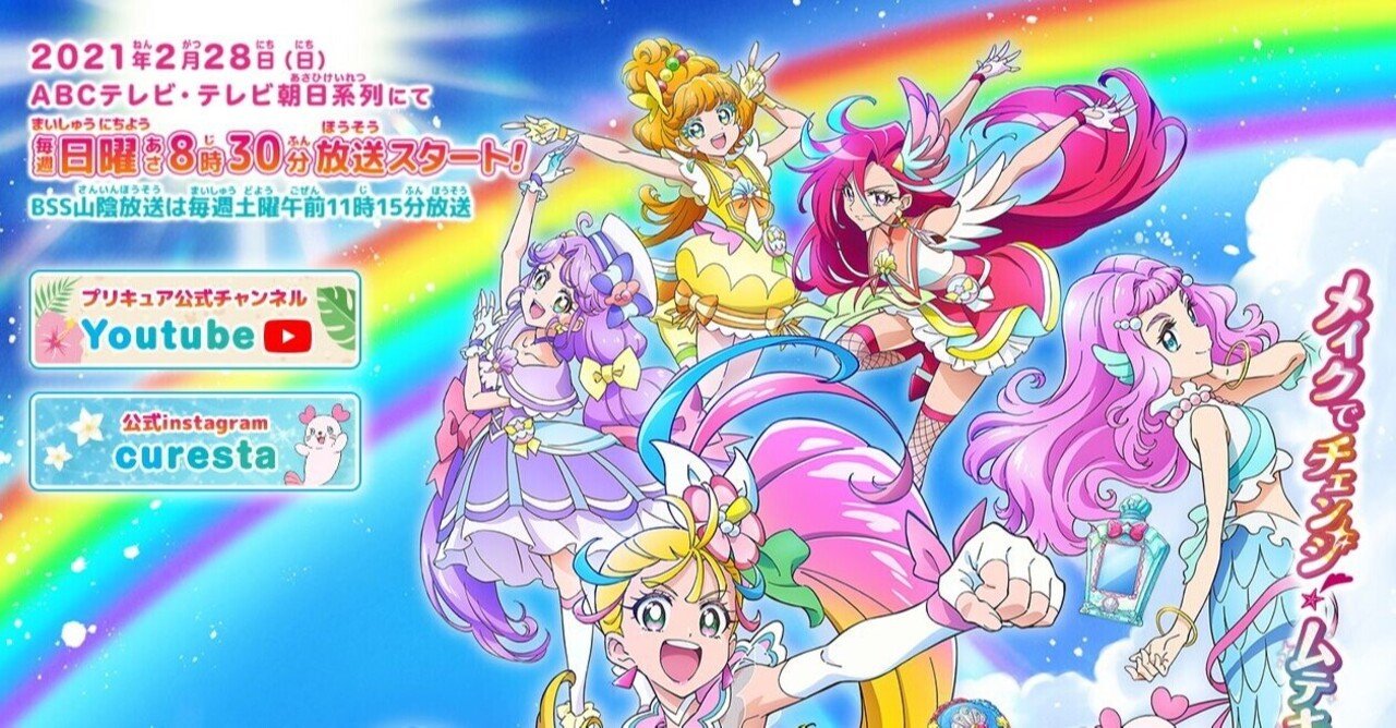 トロピカル ジュ プリキュアの放送が始まりました Copan Note
