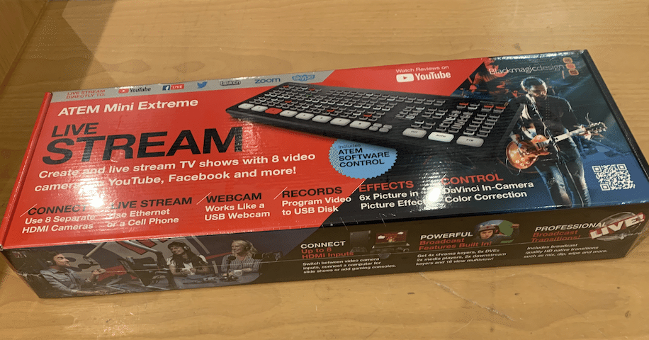 Blackmagic ATEM Mini Extreme ISO 新品未開封 Blackmagic Design ATEM Mini Extreme ISO｜撮影機材レンタルからEDIT