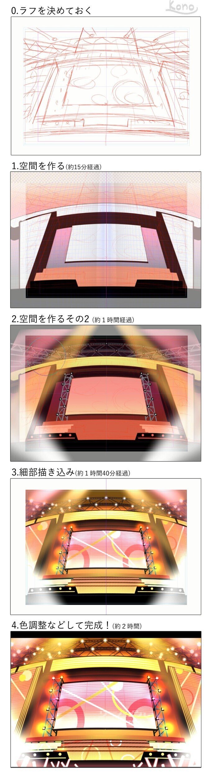 2時間背景の描き方 コノハ Note 2時間背景の描き方 コノハ Note