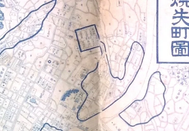 地震・津波の史料を読む〜03安政大地震江戸焼失町図｜ken okai | 界隈