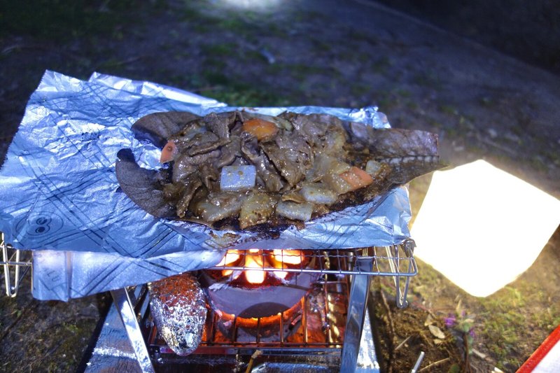 キャンプで食らう朴葉みそ 4度目のソロキャンプ 21 のりまき Note