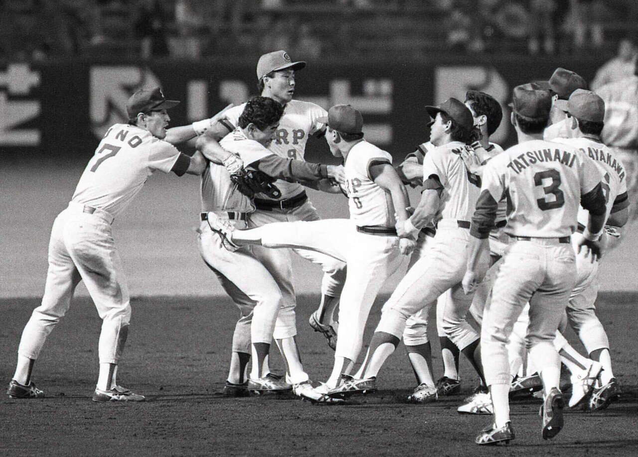 宇野勝 落合さんの加入で起きた変化、そして88年の広島との因縁爆発!大乱闘【宇野勝連載#8】|東スポnote