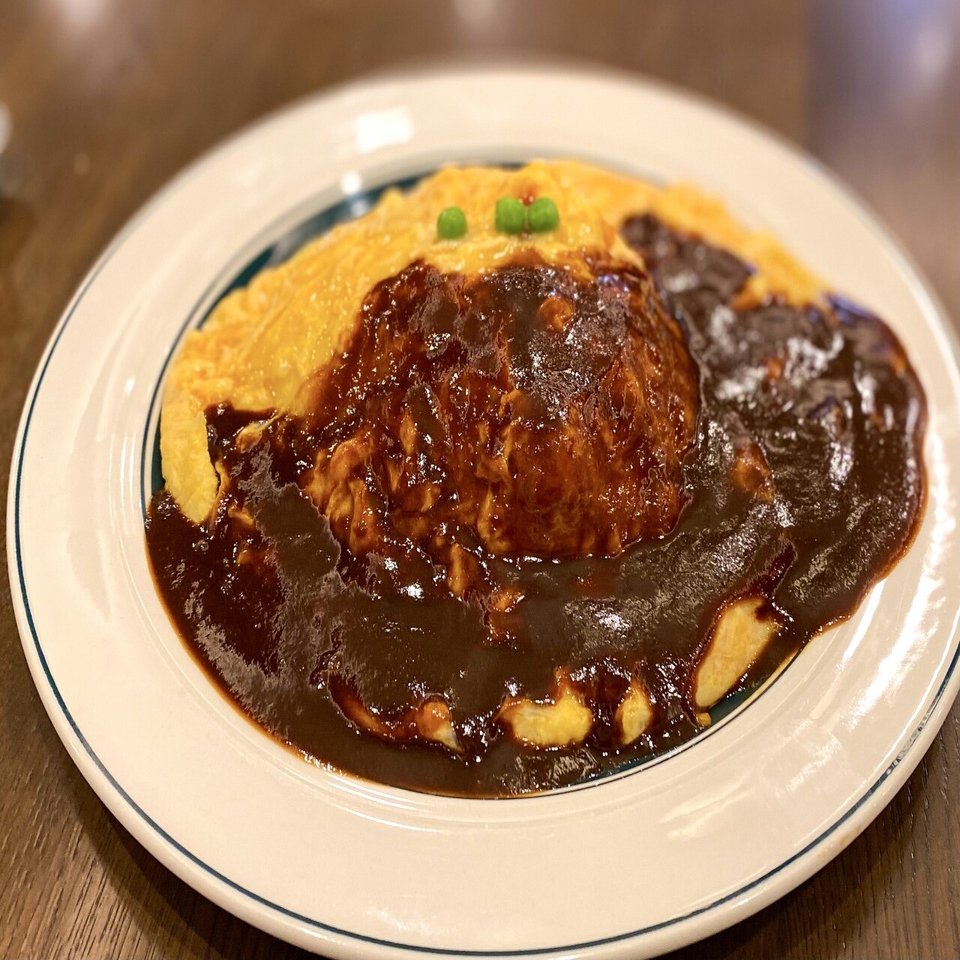 半熟トロトロ 洋食亭ブラームス トリエ京王調布店で花咲オムライスを食べた 井上ケイタロウ Note