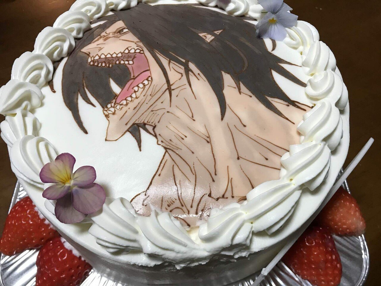 今日も早朝からのテレワークに集中し過ぎて疲れたのでつぶやきだけ置いときます 昨日は誕生日だったのですがボクが 進撃の巨人 ファンなので家族が買ってきた ケーキはエレン イェーガーでしたw あまりにも出 イトーちゃん Note 今日も早朝からのテレワークに集中し過ぎて疲れたのでつぶやきだけ置いときます 昨日は誕生日だったのですがボクが 進撃の巨人 ファンなので家族が買ってきた ケーキはエレン イェーガーでしたw あまりにも出 イトーちゃん Note