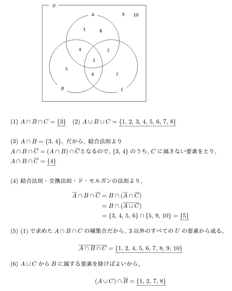 高校数学の学び直しで3つの集合の問題をわかりやすく解説 大学受験対策にも タロウ岩井の数学と英語 Note