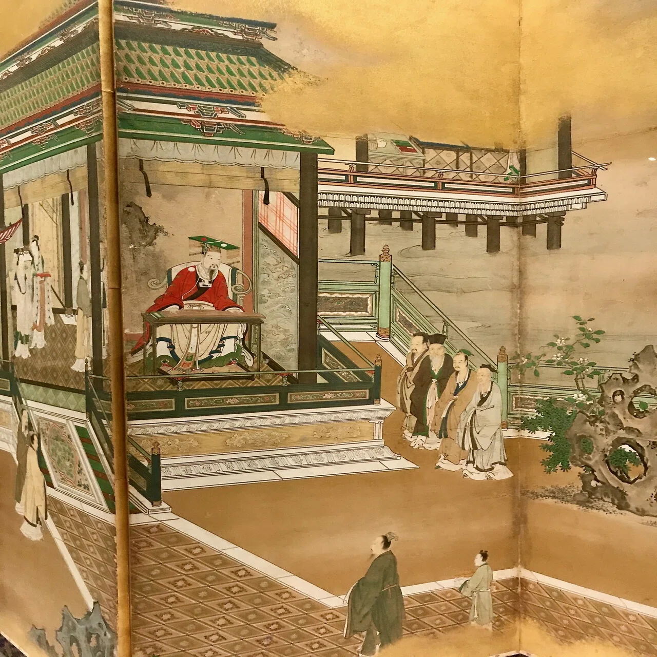 絵師「狩野派」と「土佐派」がわかっちゃった～✨ぐっと近づいて、人や