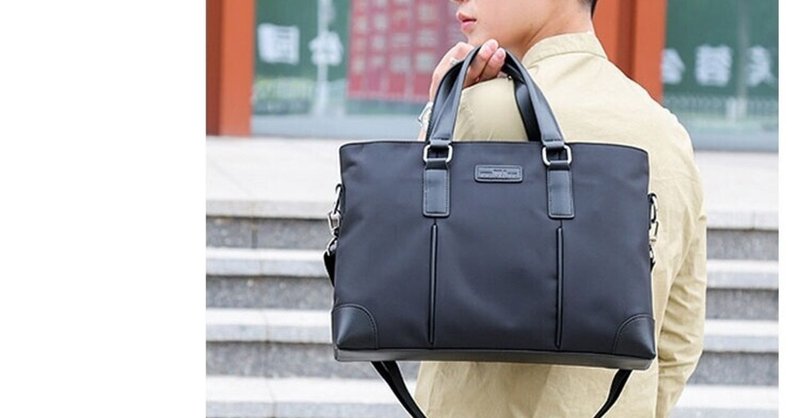 Whatna ショルダーバッグ メンズ メッセンジャーバッグ 手提げバッグ 15インチpc 収納可 バッグ 小物専門店 Note