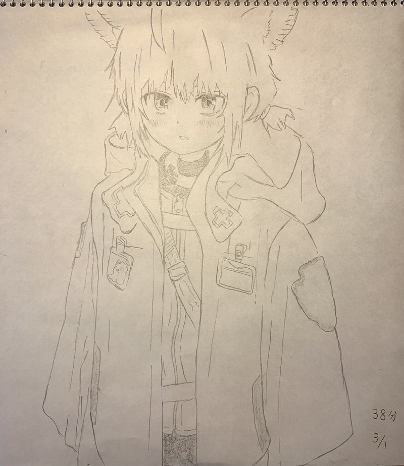 110日間でクロッキー帳を10冊練習した結果 阿久 Note