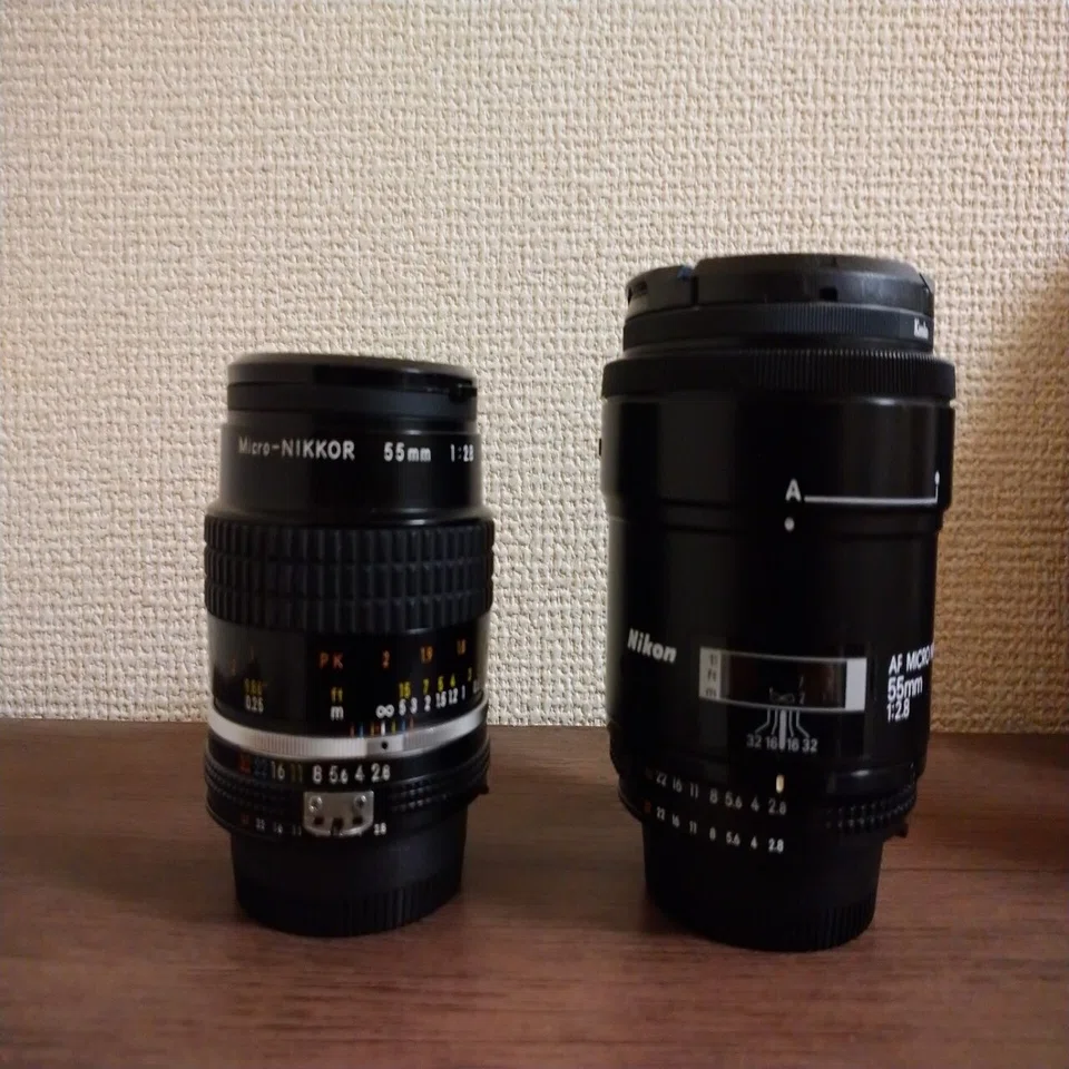 Nikon AF MICRO NIKKOR 55mm F2.8 単焦点レンズ 神光学 Nikon AF Micro 