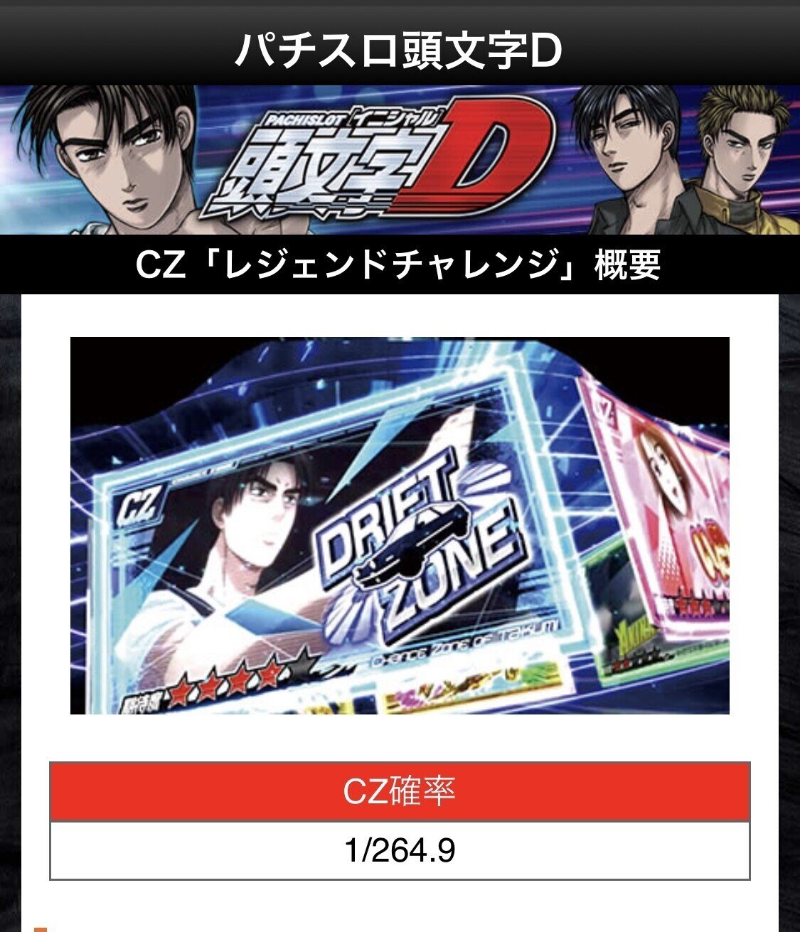 パチスロ頭文字D】 実践データから設定差を考察してみました。｜ペカマス