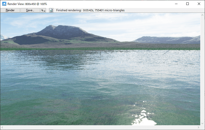 Terragen 4 自動地形生成 レンダリング 非商用は無償 でんぎけん Note