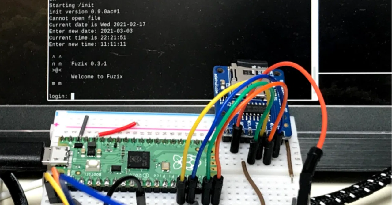 RaspberryPi Pico で UNIX!! (FUZIX動いた!)|神楽坂らせん
