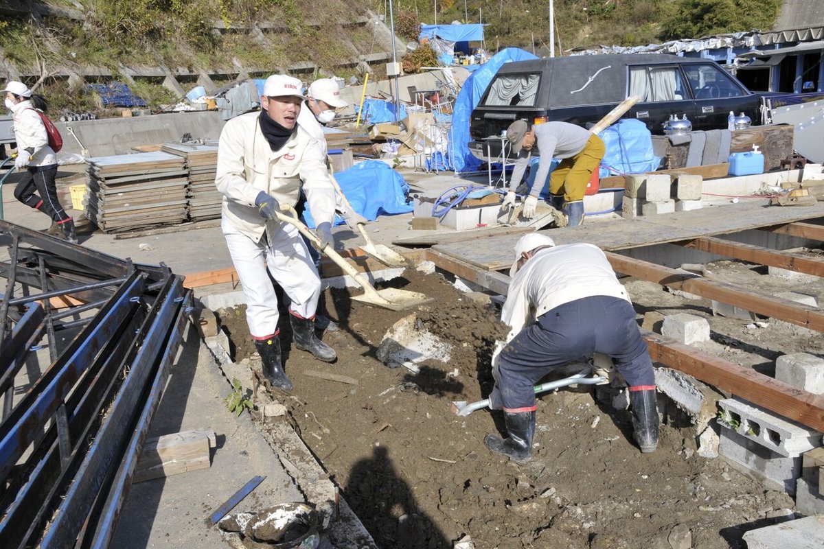 被災地の様子