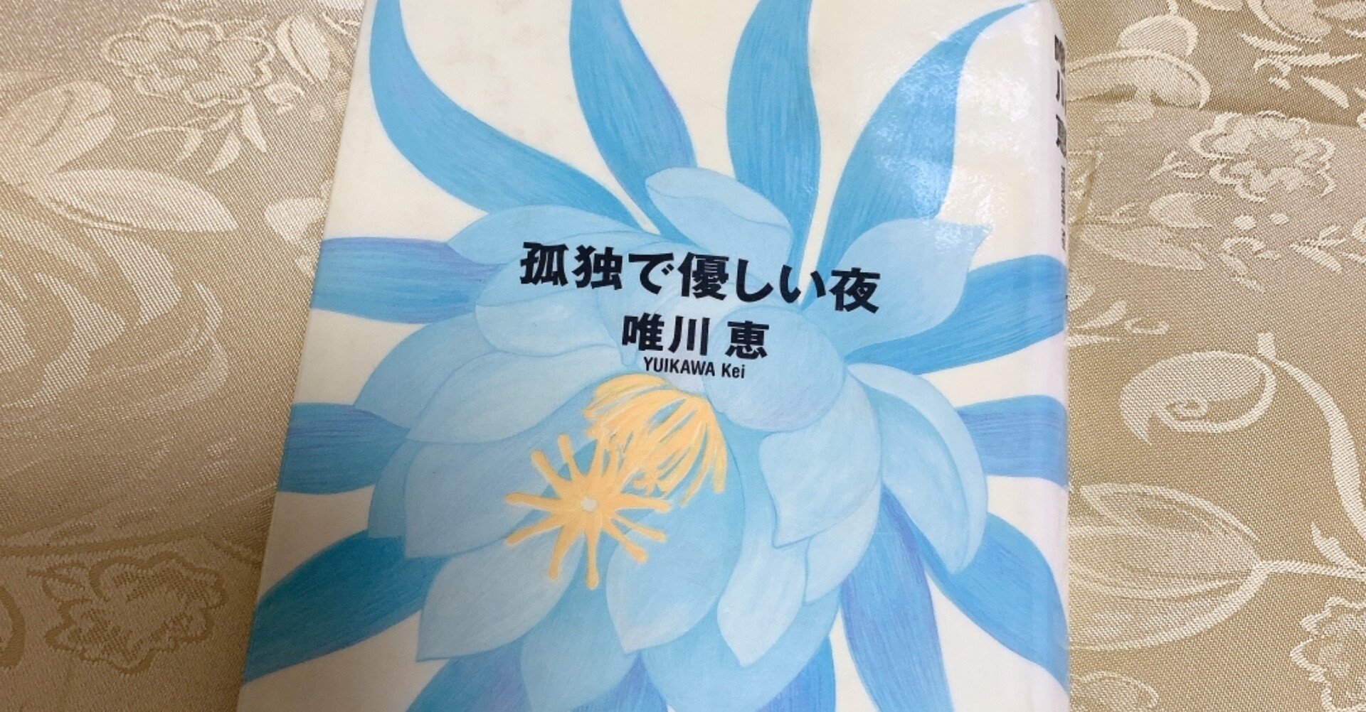 孤独で優しい夜 唯川恵著 Manon Note