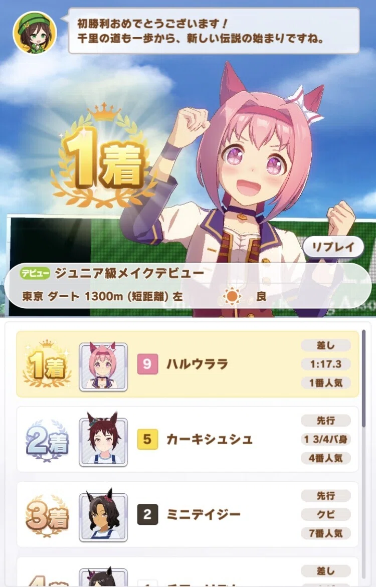 ウマ娘のハルウララのパフォーマンスを真剣に分析してみた ダートマトリックス馬券術 Note