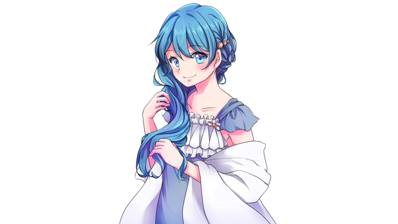 おやすみVtuber しぇりー 立ち絵 2