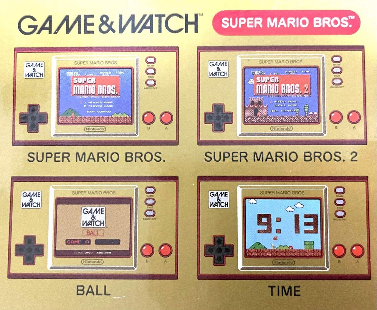 令和版ゲーム&ウォッチ｜わちゃ