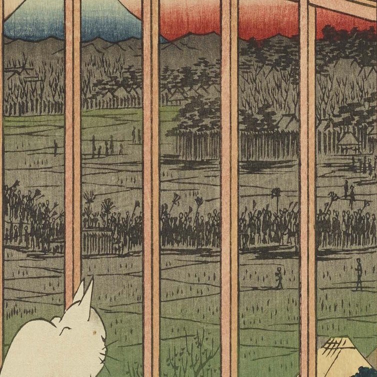 オンライン展覧会 浮世絵動物園ー歌川広重 名所江戸百景 太田記念美術館