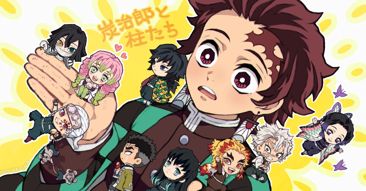 ?鬼滅の刃 炭治郎と柱たち マスコットセット 2月27日発売 ?｜MOCHALINA
