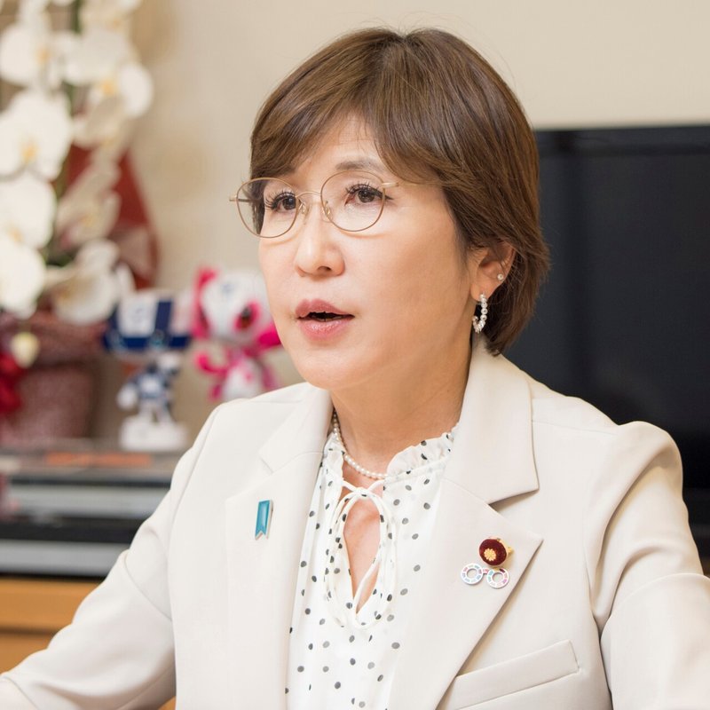 稲田朋美 若い頃 写真