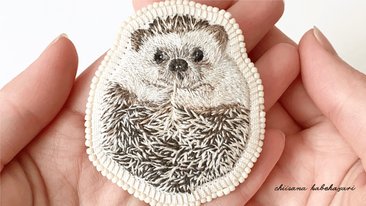 ちいさないきもの刺繍 004 005 ちいさなかべかざり Note ちいさないきもの刺繍 004 005 ちいさなかべかざり Note