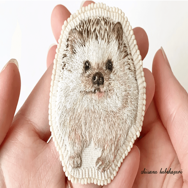 ちいさないきもの刺繍 004 005 ちいさなかべかざり Note