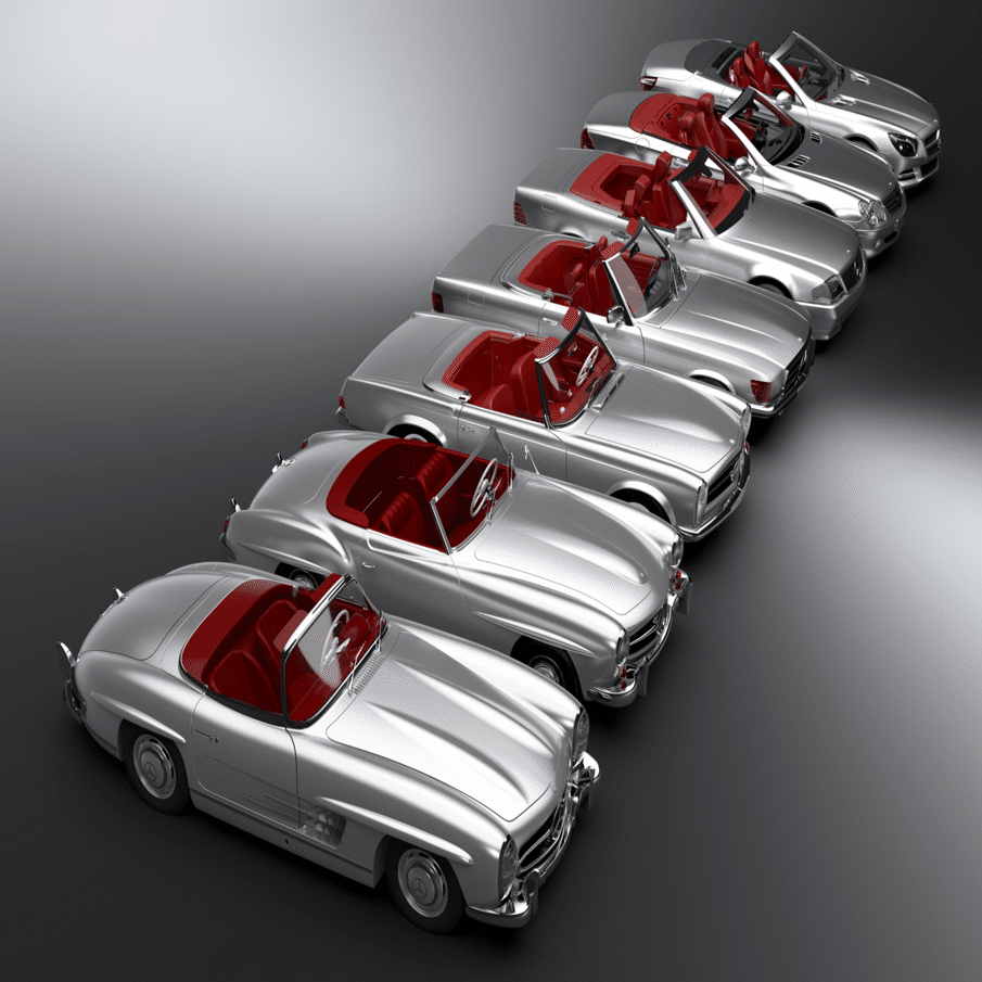 名車解説: メルセデスベンツ・300SL｜メカ好きな文系