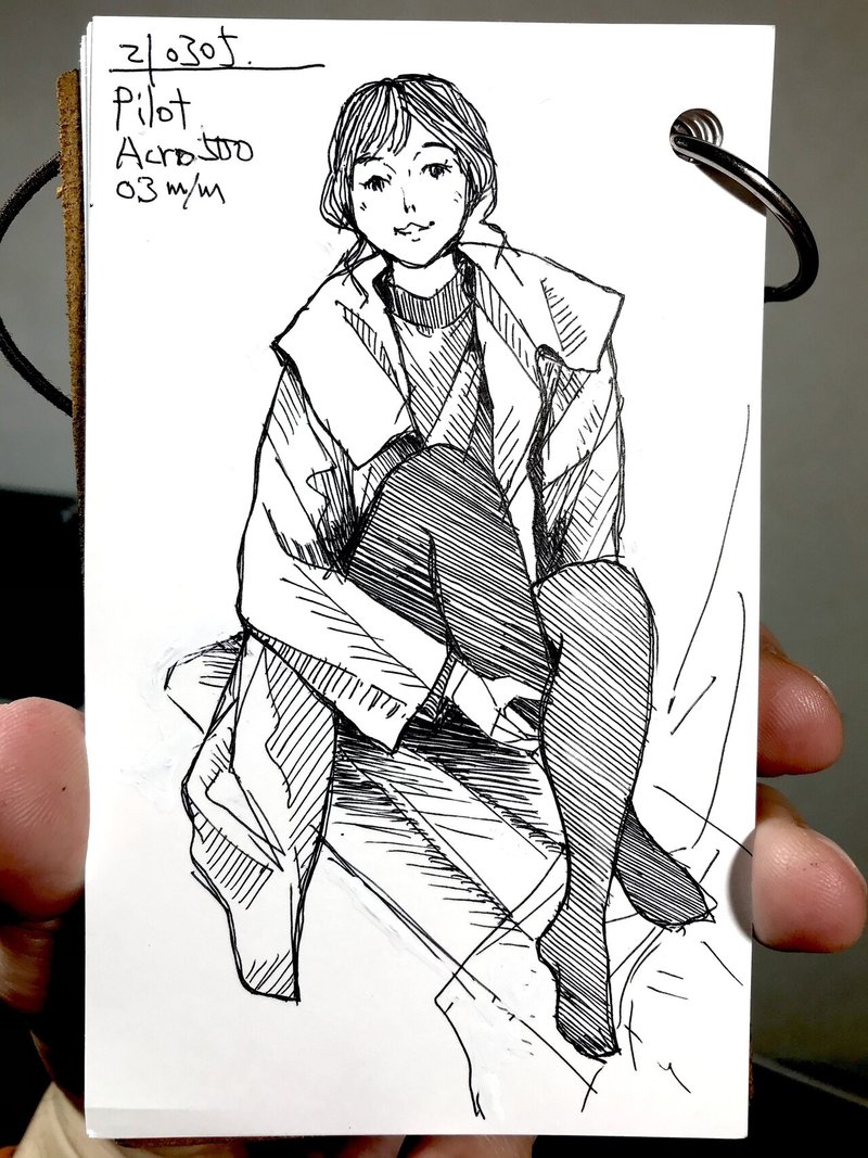 画力向上を目指す日記 003 テイク Note