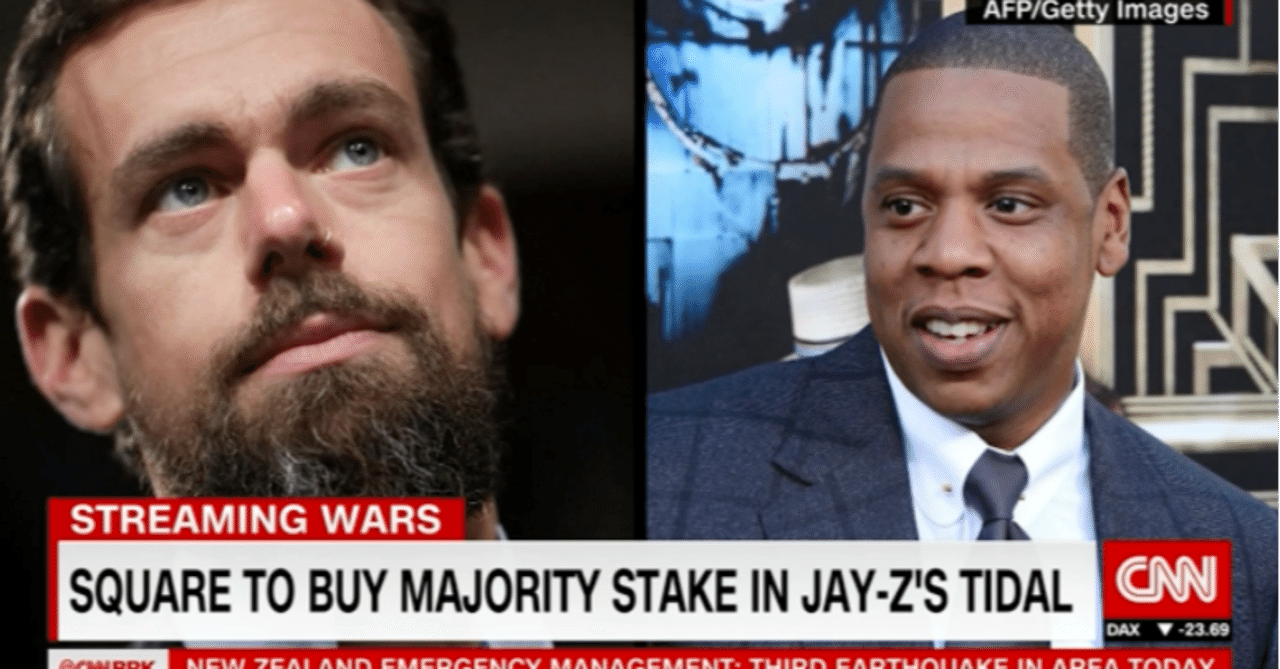 SquareのTidal買収で改めて知らされる時代感とPaypalマフィアの強さ｜山口哲一：エンターテック✕起業