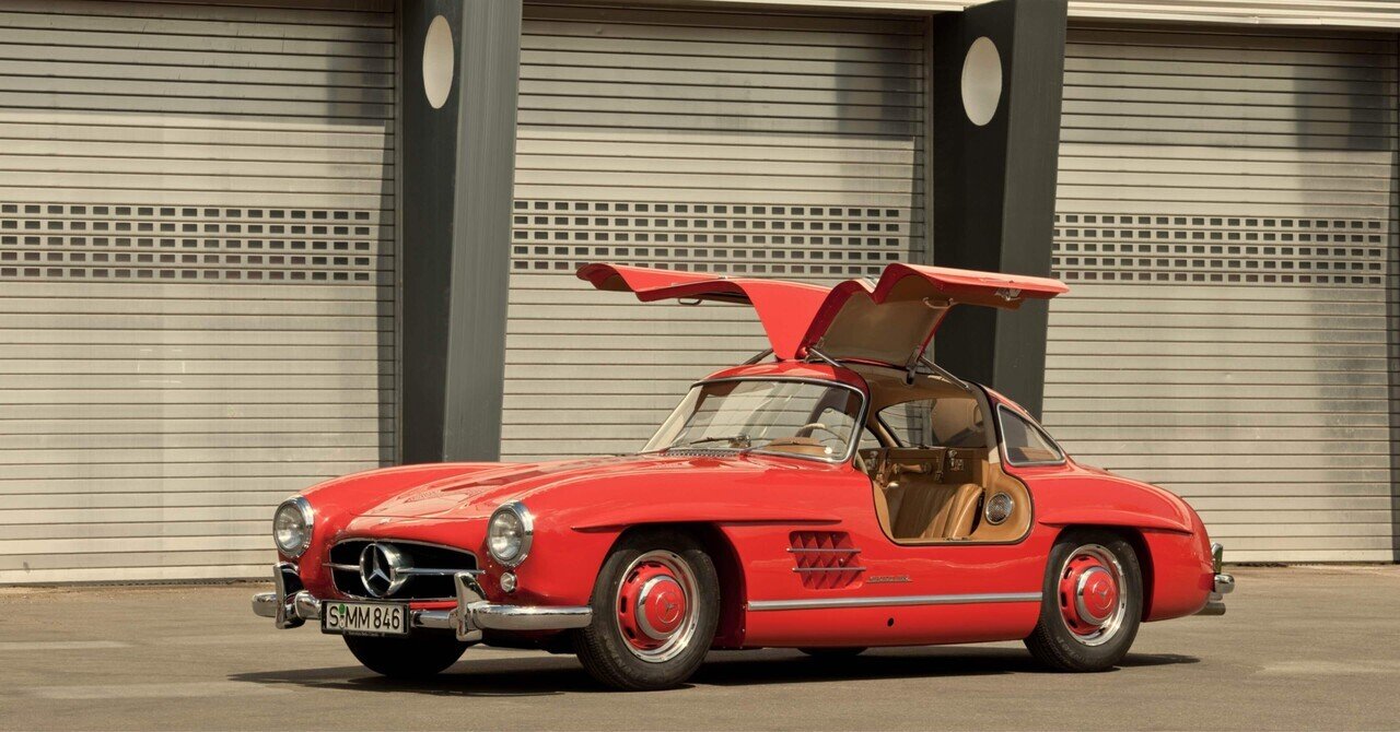 メルセデス・ベンツ300 SLR 70周年記念ギフトセット (プラモデル
