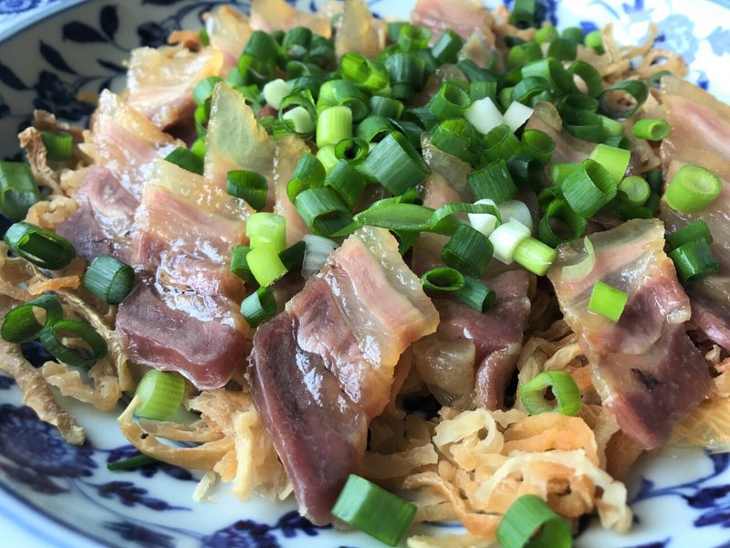 おうちで中華 鹹肉蒸蘿蔔乾 豚の塩漬け干し肉と切干大根の蒸しもの 酒徒 しゅと おうちで中華 Note おうちで中華 鹹肉蒸蘿蔔乾 豚の塩漬け干し肉と切干大根の蒸しもの 酒徒 しゅと おうちで中華 Note