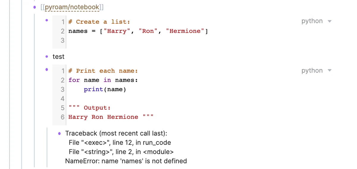 Python NotebookをRoamで書く｜Sangmin Ahn