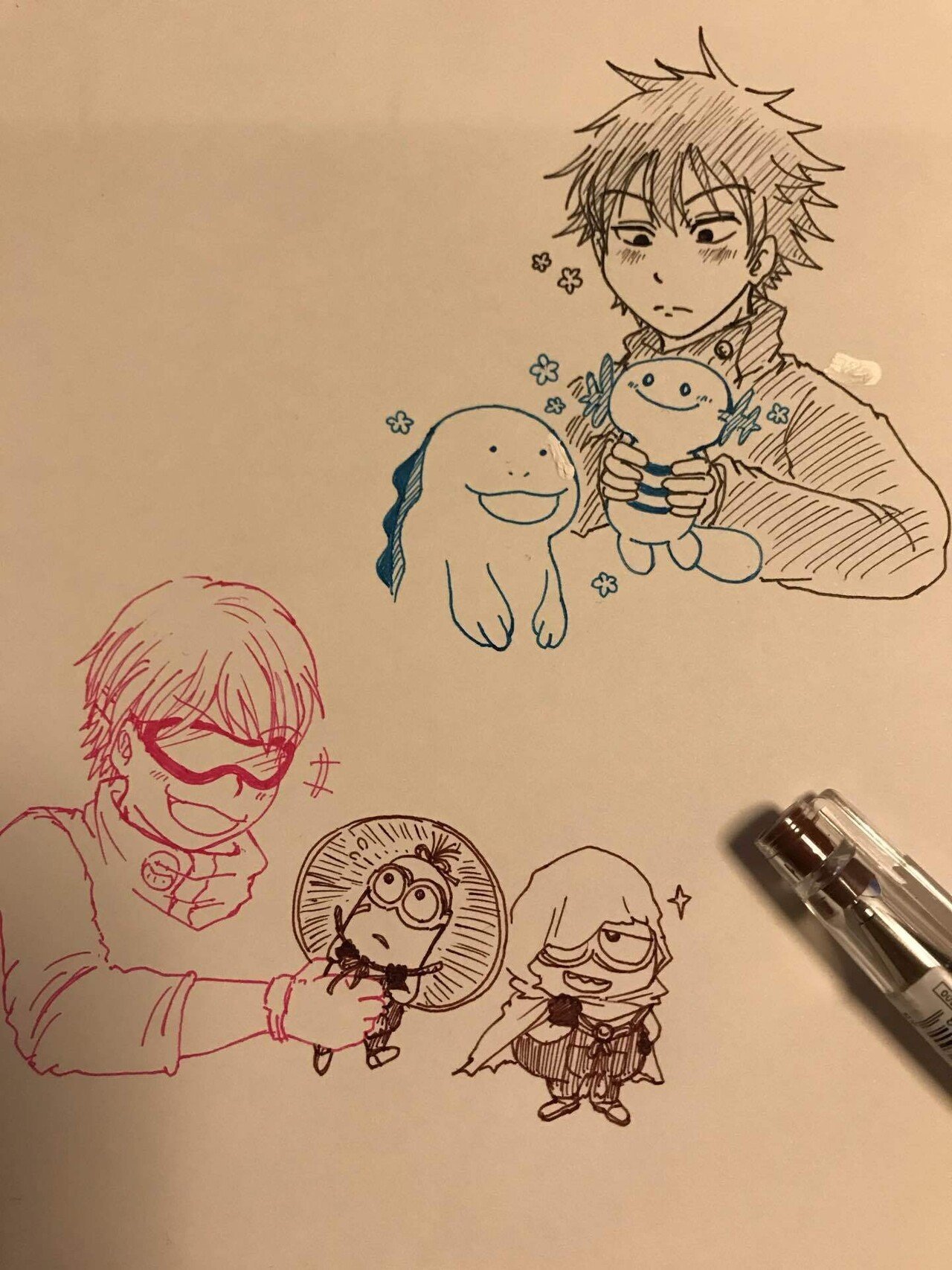 久しぶりに二次創作落書きで遊んでみた 星干 ひとで Note
