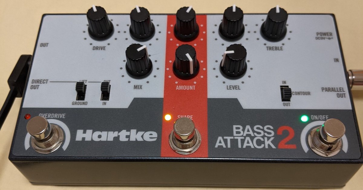 Hartke BassAttackⅡ｜noriaki matsuura