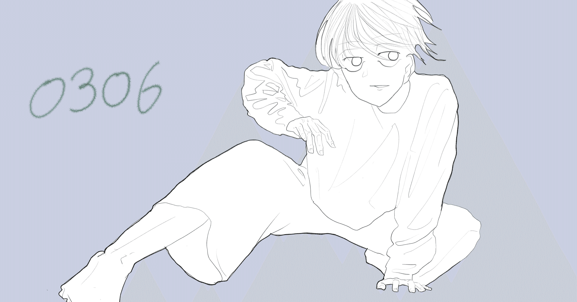 今日のイラスト ワンドロ18日目 全体構図 めありぃ Note