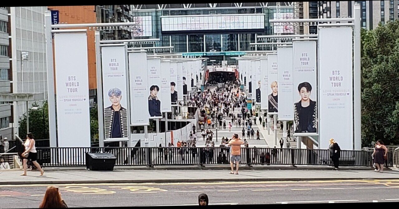 BTS at Wembleyに行った記録①｜eternal