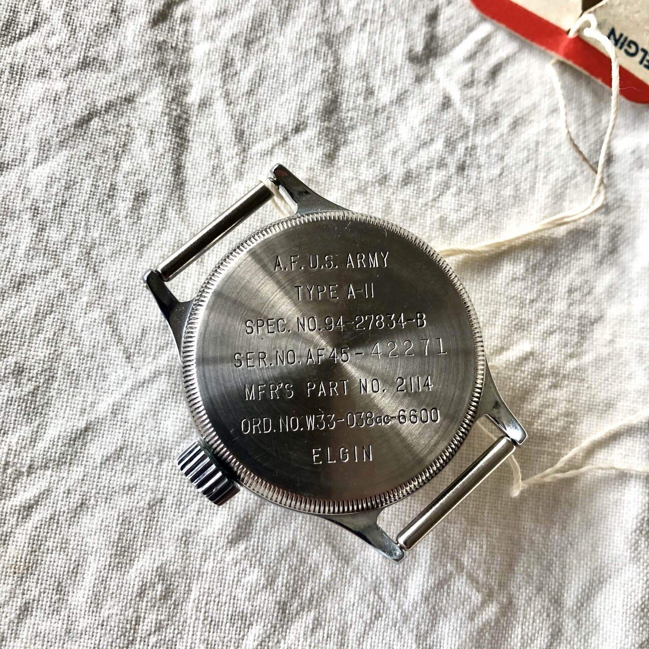1950's ELGIN A-17 米空軍実物 ミリタリー ウォッチ｜ファッション
