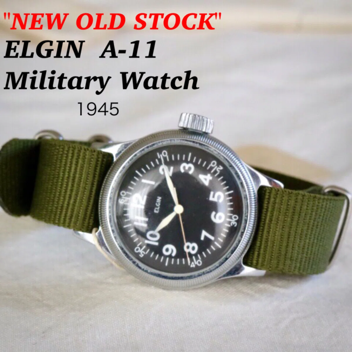 ELGIN 腕時計 エルジン WW2ミリタリー1940 【公式通販】