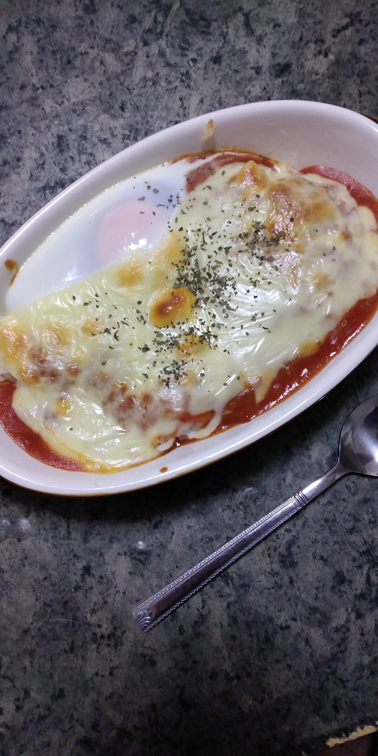 おうちおひるごはん ミートドリア むぎあじ Note