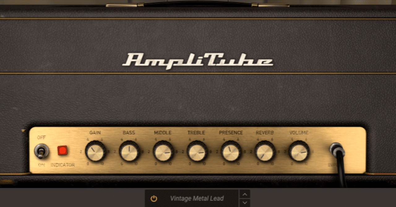 AmpliTubeで学ぶギターアンプ(6)-Marshall 1959 Super Lead