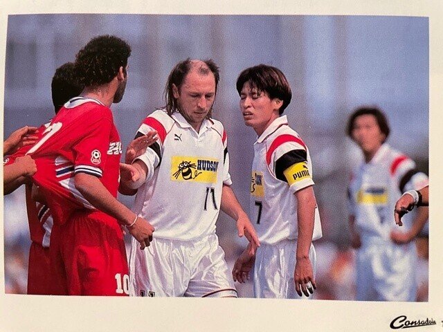 コンサドーレ札幌 ユニフォームの歴史 1996年 記録 Note