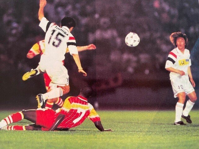 コンサドーレ札幌 ユニフォームの歴史 1996年 記録 Note