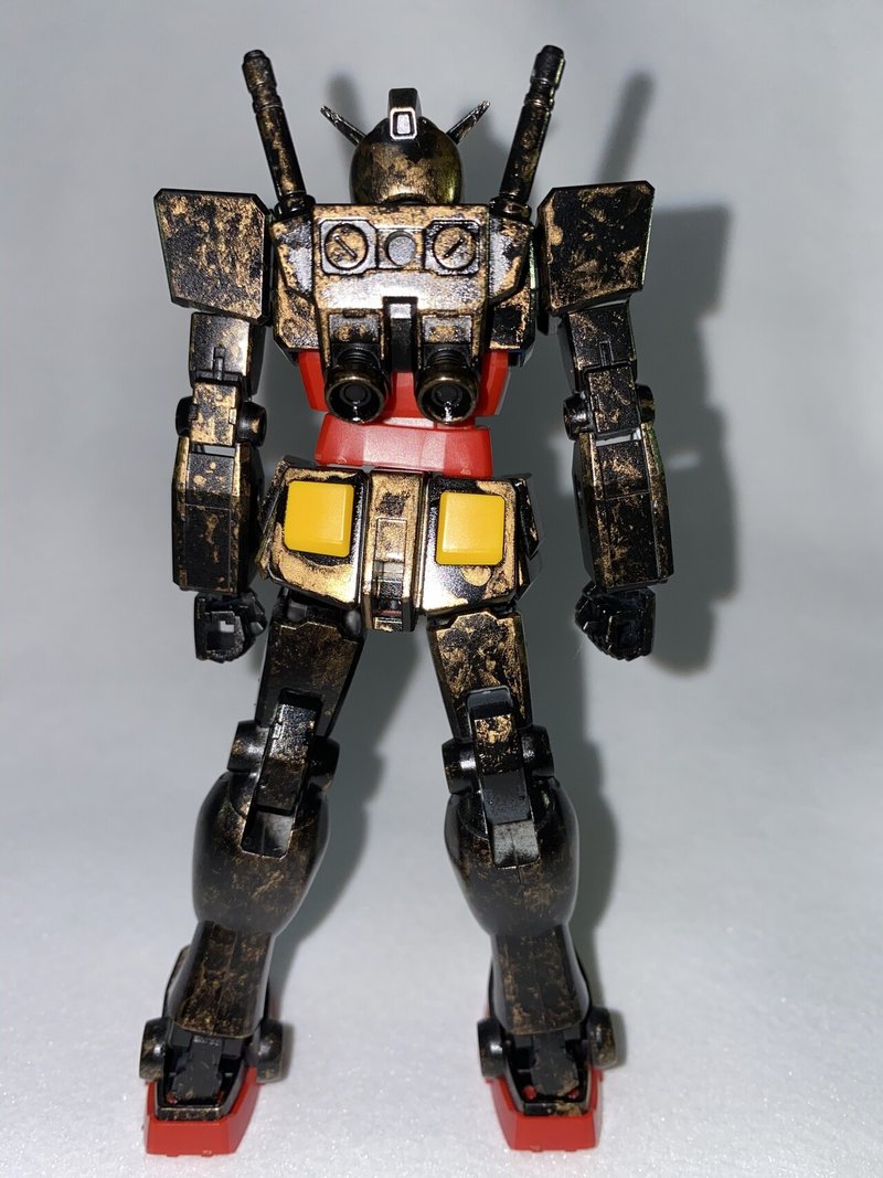 ガンダムエントリーグレードをラップ塗装 今更始めるガンプラblog Note
