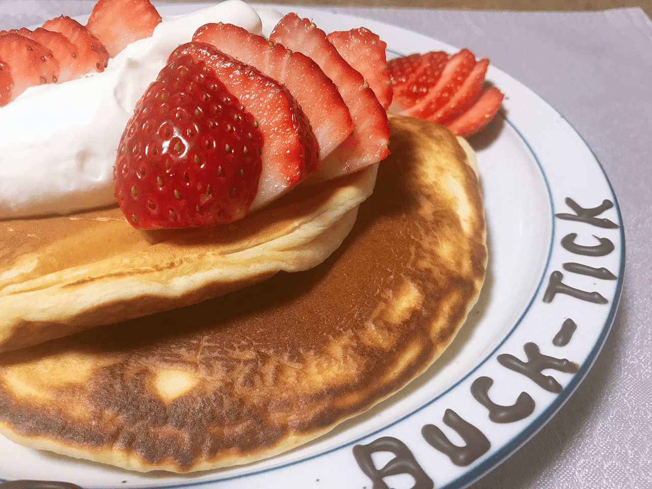 いちごのパンケーキを作って食べて 夕飯前 満足 Yoecico チコ Note いちごのパンケーキを作って食べて 夕飯前 満足 Yoecico チコ Note