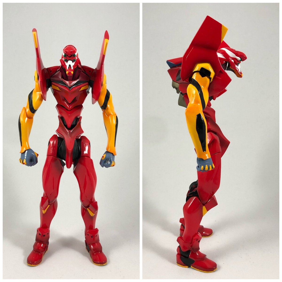 海洋堂 山口式 弍号機フィギュア 山口式可動】海洋堂 XEBEC『劇場版エヴァ弐号機/the end of